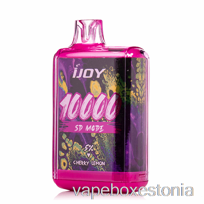 Vape Box Estonia Ijoy Batoon Sd10000 ühekordne Cherry Lemon